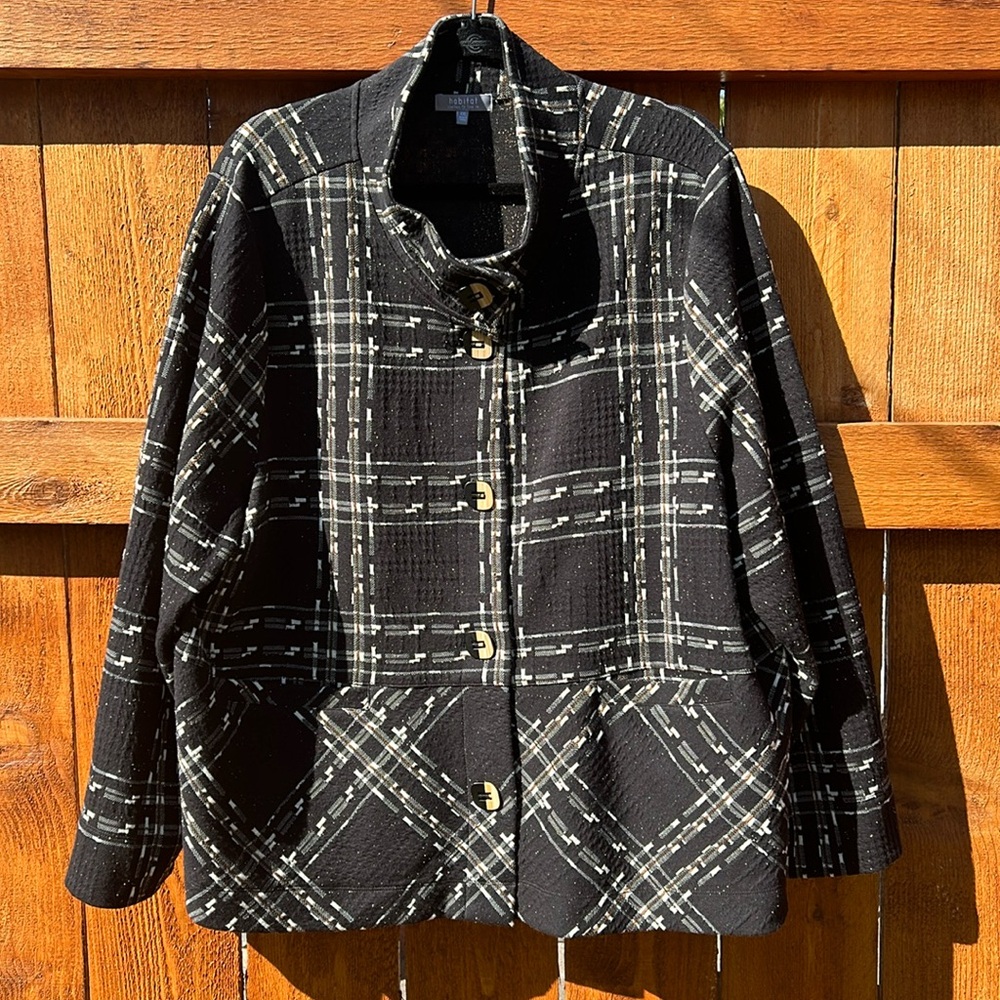 NWOT habitat jacket. Big plaid. XXL
